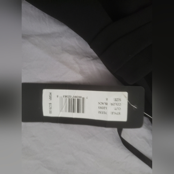 Bebe size 6 little black dress - Picture 6 of 7